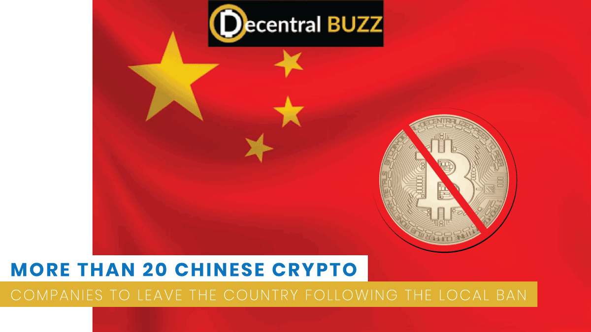 More Than 20 Chinese Crypto Companies to Leave the Country Following the Local Ban
bit.ly/2XbbVTm
#chinaban #cryptocompany #chinacrypto #localbans