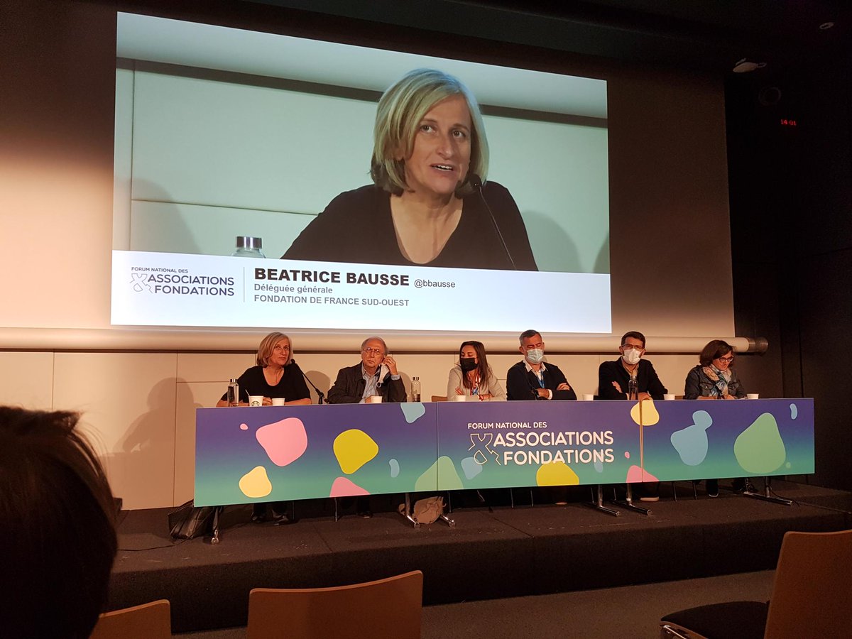 #ForumAsso | "En situation de crise il faut agir vite et bien ! En philanthropie stratégique on ne parle pas que de financement, on doit s’adapter au territoire et à ses acteurs pour créer un contexte favorable." <a href="/bbarbusse/">Béatrice Barbusse</a> déléguée générale #FondationDeFrance Sud-Ouest