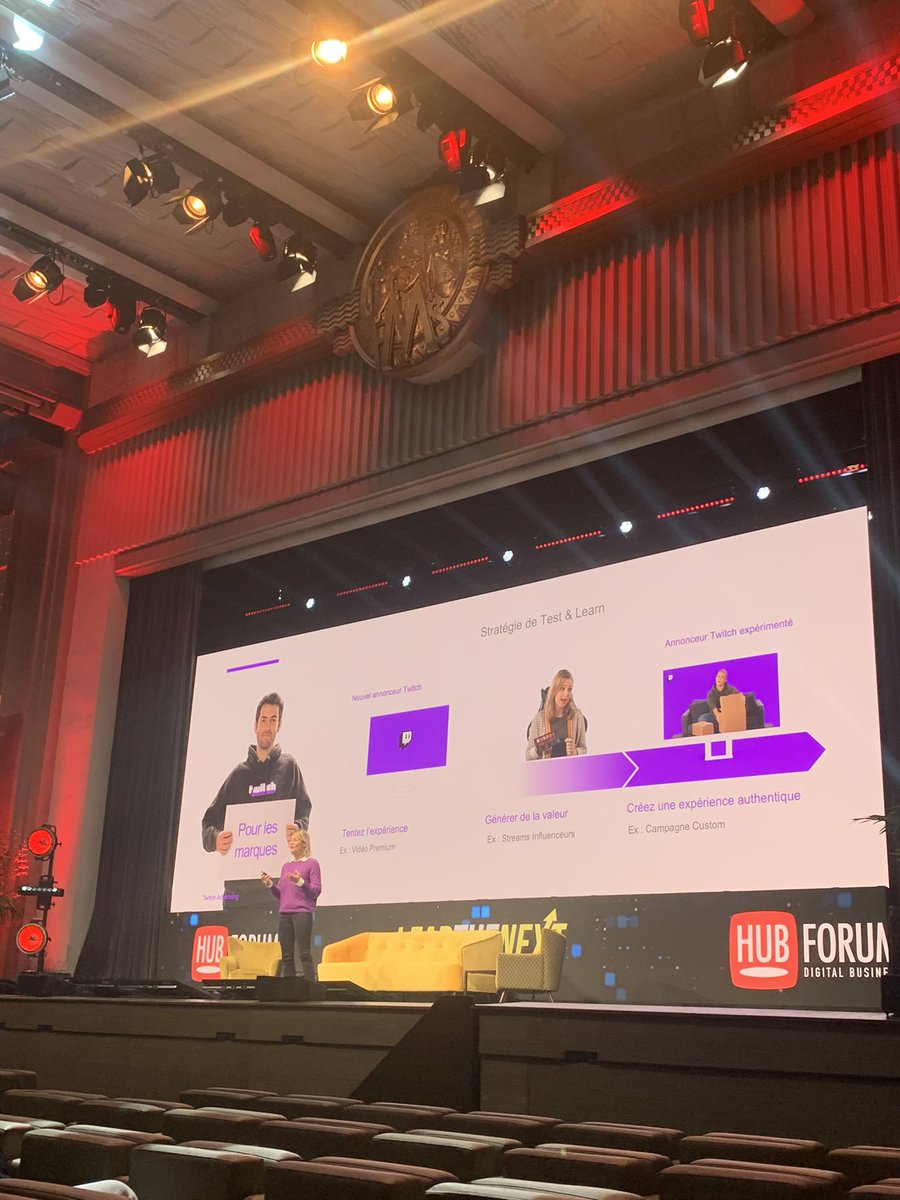Aujourd’hui, Twitch est un véritable atout pour les marques et différents domaines. Plénière très tres intéressante 👾 #HUBFORUM #Hubforum2021 #twitch <a href="/TwitchFR/">Twitch FR</a> #NextEconomy #TransfoNum <a href="/HUBInstitute/">HUB Institute</a> <a href="/MBADMB/">mbadmb</a>