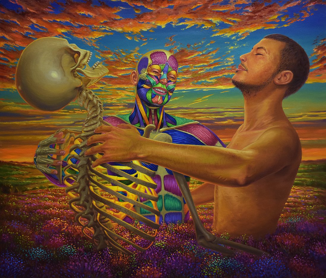 "A Magical Mystery of Life"
Oil on canvas
29 X 34 inches
2021
@wowxwow_art
'Outwit the monster'
Group exhibition

For more info pls contact @wowxwow_art

#art #artph #life #painting #magical #Tweet #life #death #ego #visionaryart #psychedelicart #nft #nftart