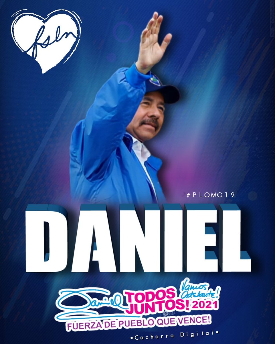 ☀️Buenos días Nicaragua 🇳🇮
Un día más haciendo patria y revolución!
Un día más trabajando por nuestro pueblo!
Un día más siendo #ElPuebloPresidente