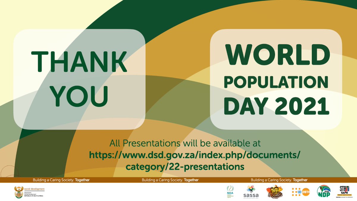 UNFPASA's tweet photo. @The_DSD You can access all #WorldPopulationDay2021 presentations and discussion points here: https://t.co/OqA2hwfPgt https://t.co/BZMRFWCMLd