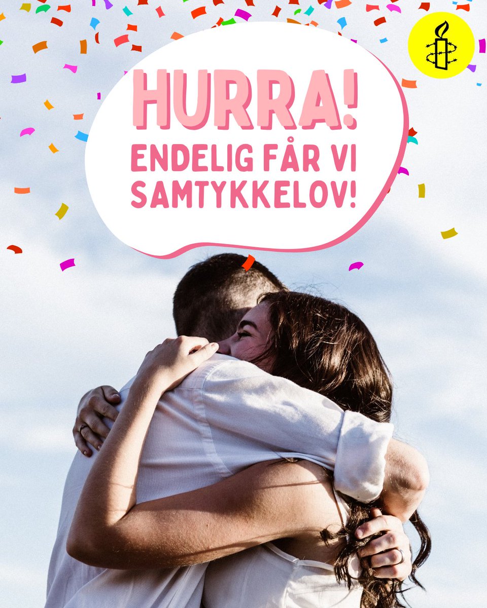 HURRA! Nå får vi endelig samtykkelov 😍 Tusen takk <a href="/jonasgahrstore/">Jonas Gahr Støre</a> og Trygve Slagsvold Vedum! #Hurdalsplattformen