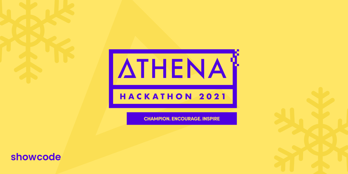 SheCanCodeHQ's tweet photo. Athena Hackathon is back! This November, 
@Show__Code will be hosting another of their all-women/ non-binary Hackathon. Mentors, workshops and a great opportunity for you to network with fellow hackers! https://t.co/HPmvuCfZnT #Shecancde #showcode #womenintech #softwareengineer https://t.co/KPayIUDepz