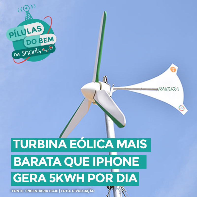 A startup <a href="/AvantGardeTeam/">AvantGardeInnovation</a> lançou um gerador de energia com 3 m de diâmetro capaz de gerar 5 kWh por dia. Com preço de US$ 899, ela é mais barata que alguns celulares mais novos.

Leia mais: bit.ly/3oZQrEf

Fonte: <a href="/EngenhariaHoje/">Engenharia Hoje</a> 
#engenharia #energiarenovavel #contadeluz