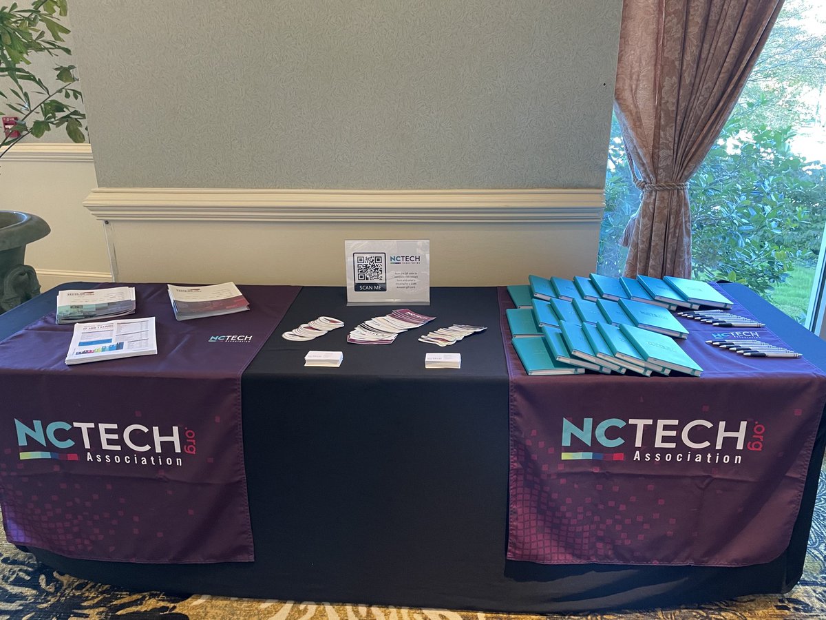 Representing ⁦<a href="/NCTA/">NC TECH Association</a>⁩ at the #NCEDA2021Fall conference