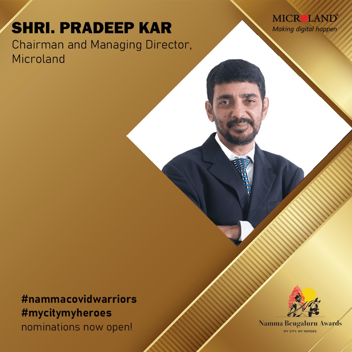NBAwards2020's tweet photo. ನಮ್ಮ ತೀರ್ಪುಗಾರರ ಸದಸ್ಯರು ಆರೋಗ್ಯ ಯೋಧರು. ಇವರೆಲ್ಲರೂ ನಿಸ್ವಾರ್ಥವಾಗಿ ಸಮಾಜದ ಸುಧಾರಣೆಗಾಗಿ ಕೆಲಸ ಮಾಡುತ್ತಿದ್ದಾರೆ.
Shri. Pradeep Kar has been awarded ‘India Young Business Achiever Award’ and a 'Global Leader for Tomorrow’. 
#nammabengaluruawards #nammacovidwarrior #arogyayodharu #mycitymyhero https://t.co/LNIODSBF3e
