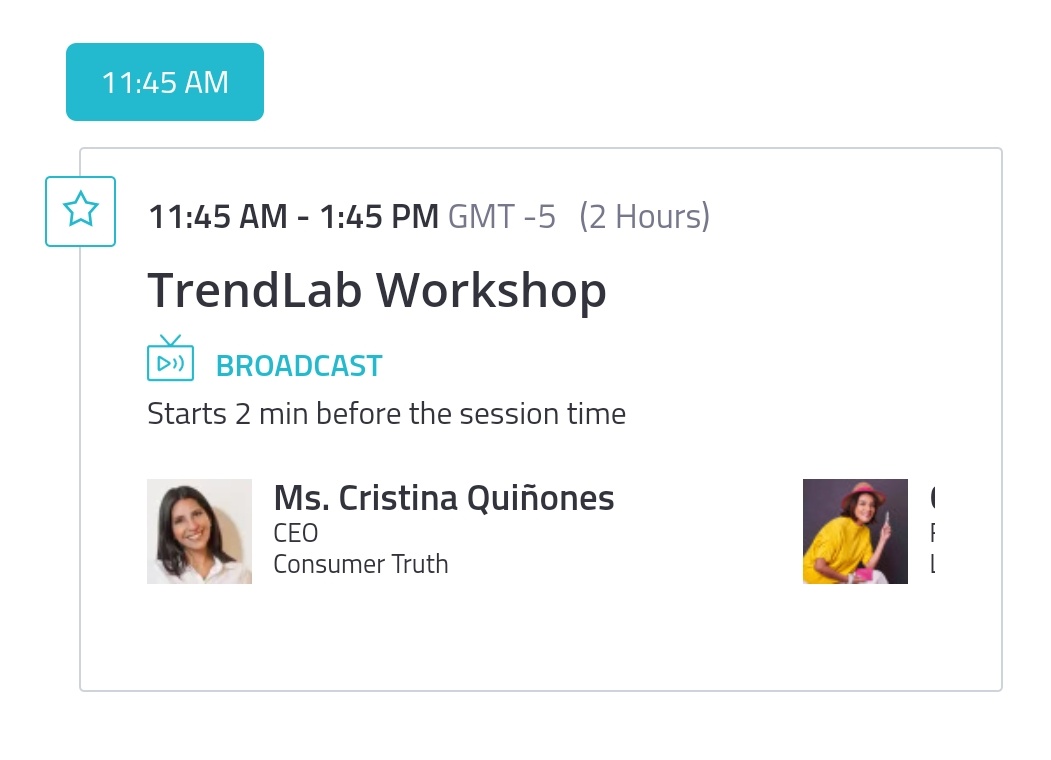 cristinaq's tweet photo. Hoy estaremos organizando el Workshop #TrendLAB de tendencias junto a las mejores trendhunters de LATAM en #iiexLatam 🇦🇷🇮🇹🇵🇪 El evento comienza hoy con grandes insighters y estrategas de la Industria de los Insights. Aquí la Agenda 👉 Inscríbete
https://t.co/JzPcKb7g5q https://t.co/Z3sHgbo6ik