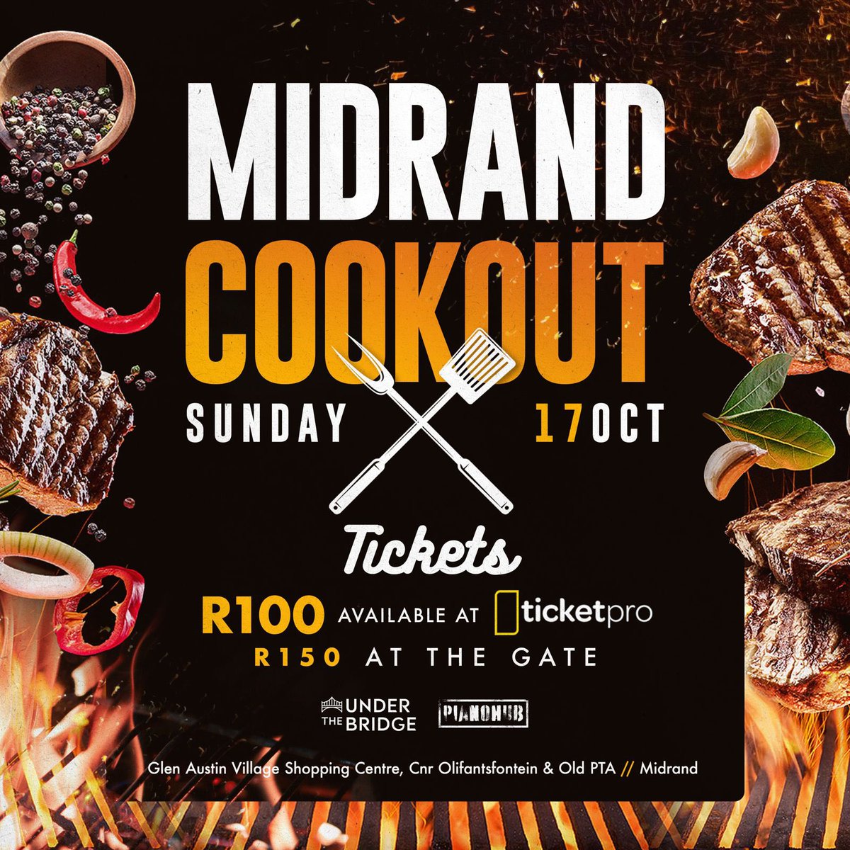 This weekend is all about good food and good music at the very first Midrand Cookout. #lawkcommunications #lawk #midrandcookout