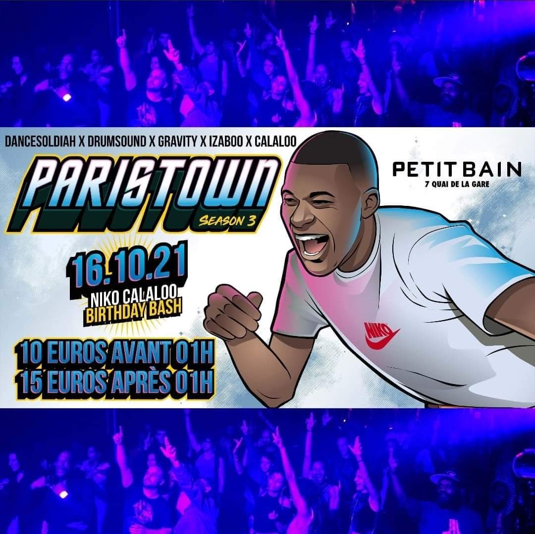 PartyTimeRadio's tweet photo. #ThisSaturday 🔥🔥🔥 On va enfin pouvoir reprendre une énorme dose de #Reggae #Dancehall à la #PARISTOWN - Episode 13 - Saison 3 !!! On vous attend nombreux pour supporter les 5 Sounds #danceSOLDIAH #Calaloo #GravitySound #IzabooSound et #DrumSoundSystem https://t.co/dNn2tanPXm