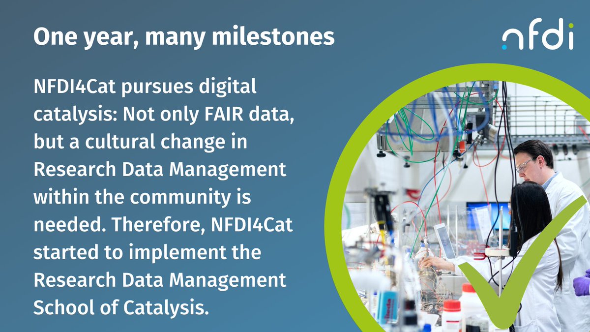 NFDI_de's tweet photo. #Education plays a big role in #NFDI. @NFDI4Cat creates the "Research Data School of #Catalysis" to to pass on knowledge.

➡️More about the consortium: https://t.co/ss6YpANuF9
➡️About concepts: https://t.co/ug6UZHtbH7

#1yearNFDI #NFDIrocks #FDM #RDM #OpenScience https://t.co/dYKP2RAeby