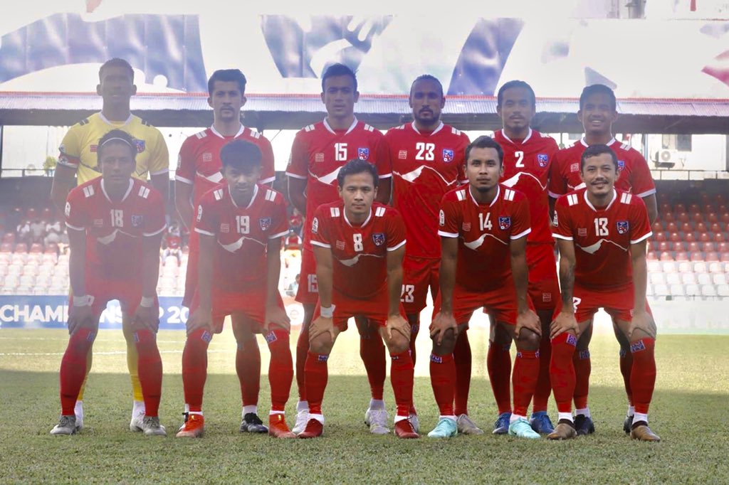 paras77's tweet photo. Into the FINALS ..!!
👏👏
#SAFFChampionship2021 https://t.co/PLTXqjevdh