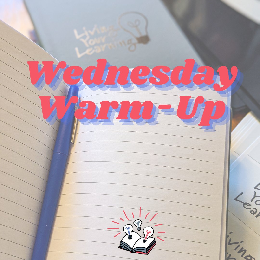 LiveUrLearning's tweet photo. Warm-Up Wednesday: Let's reflect...How have you changed as a teacher as a result of the unpredictable situations we’ve encountered over the last two years? 

#WarmUpWednesday #Education #ProfessionalDevelopment #Teachers #GrowYourCraft #ChangeTheNarrative #DoorStepLearning https://t.co/kRoWVCjGF1