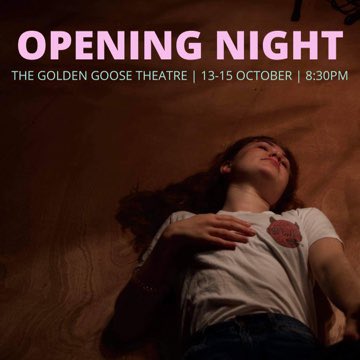 It’s happening, we open TONIGHT!

Friday is sold out but we still have some tickets available for tonight and tomorrow. Move fast to grab yours. 

<a href="/GooseTheatre/">Golden Goose Theatre</a> | 13-15 Oct | 8:30pm 

🌊✨ 

#londonpubtheatre #pubtheatre #fringetheatre #londontheatre