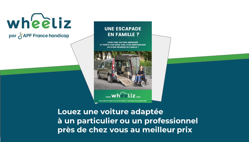 🚗🦽 <a href="/Wheeliz_fr/">Wheeliz</a> 1er site collaboratif de location de voitures aménagées a rejoint la grande famille <a href="/apfhandicap/">APF France handicap</a> en juillet dernier. Louez le véhicule de vos prochaines #sorties #vacances auprès d’eux au stand F21 du <a href="/SalonAutonomic/">Salons Autonomic</a>❗