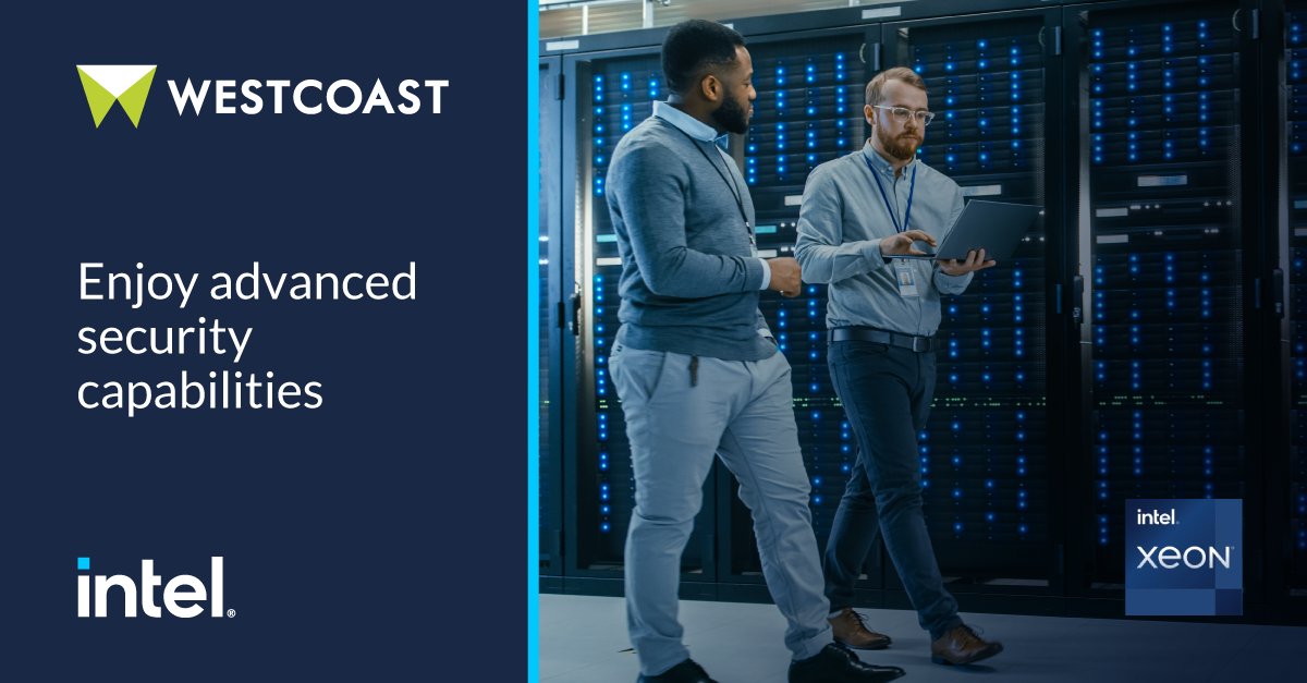 Intel architecture you can trust. Place workloads securely, where they perform best – from edge to cloud. All thanks to the 3rd Gen Intel® Xeon® Scalable Processors. ow.ly/k9E050Gq32q #Intel #WestcoastPartnership #Security