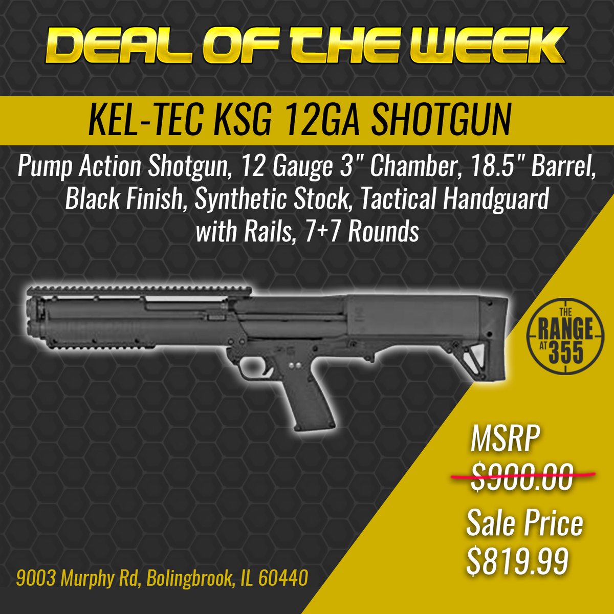therangeat355's tweet photo. OUR DEAL OF THE WEEK  
Click below to see it on our online store
https://t.co/y1ny3XIlsd

#Range355 #Dealoftheweek https://t.co/BMbDmrBSeo