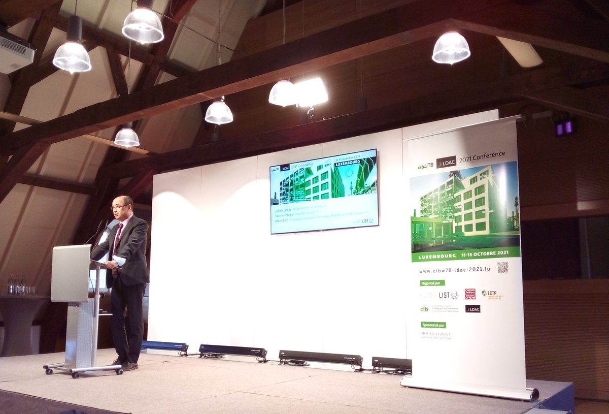 Alain Zarli, Secretary General of the ECTP <a href="/ECTPSecretariat/">ECTP</a>, gave an introductory speach at #cibw78 conference. He insisted on the prevalence of ICT in the construction sector and on digital applications for smart buildings &amp; infrastructures.