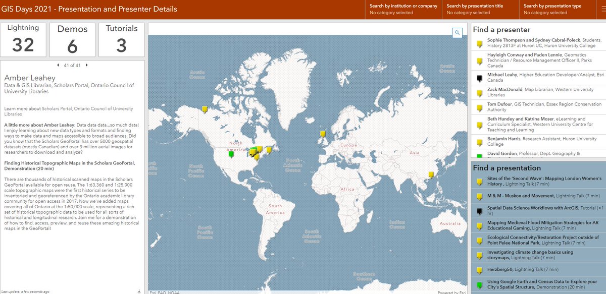 CartoLiz's tweet photo. What do PokémonGo, Inuvik Muskox, inclusive education, and weather extremes in the Little Ice Age all have in common? They're all using #GIS to answer questions about our world 😍👏 Learn more at our virtual #GISDay s event at https://t.co/KpotdBRWmB https://t.co/Z6NlUIQmMv