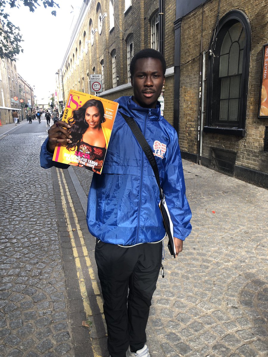 Just met Jonathan, a brilliant sales manager from <a href="/insidesuccessuk/">insidesuccessuk_</a> on my way from lunch - their social enterprise help London youth get training, job experience, apprenticeships.If you have the means you can help donate here insidesuccessuk.co.uk/support-us/