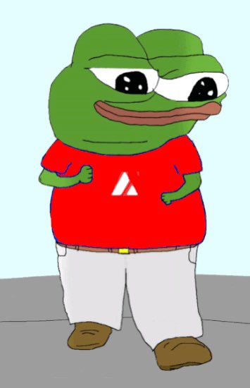 stinky_e's tweet photo. @el33th4xor Let's go #AVAX! https://t.co/jw250xQjDT