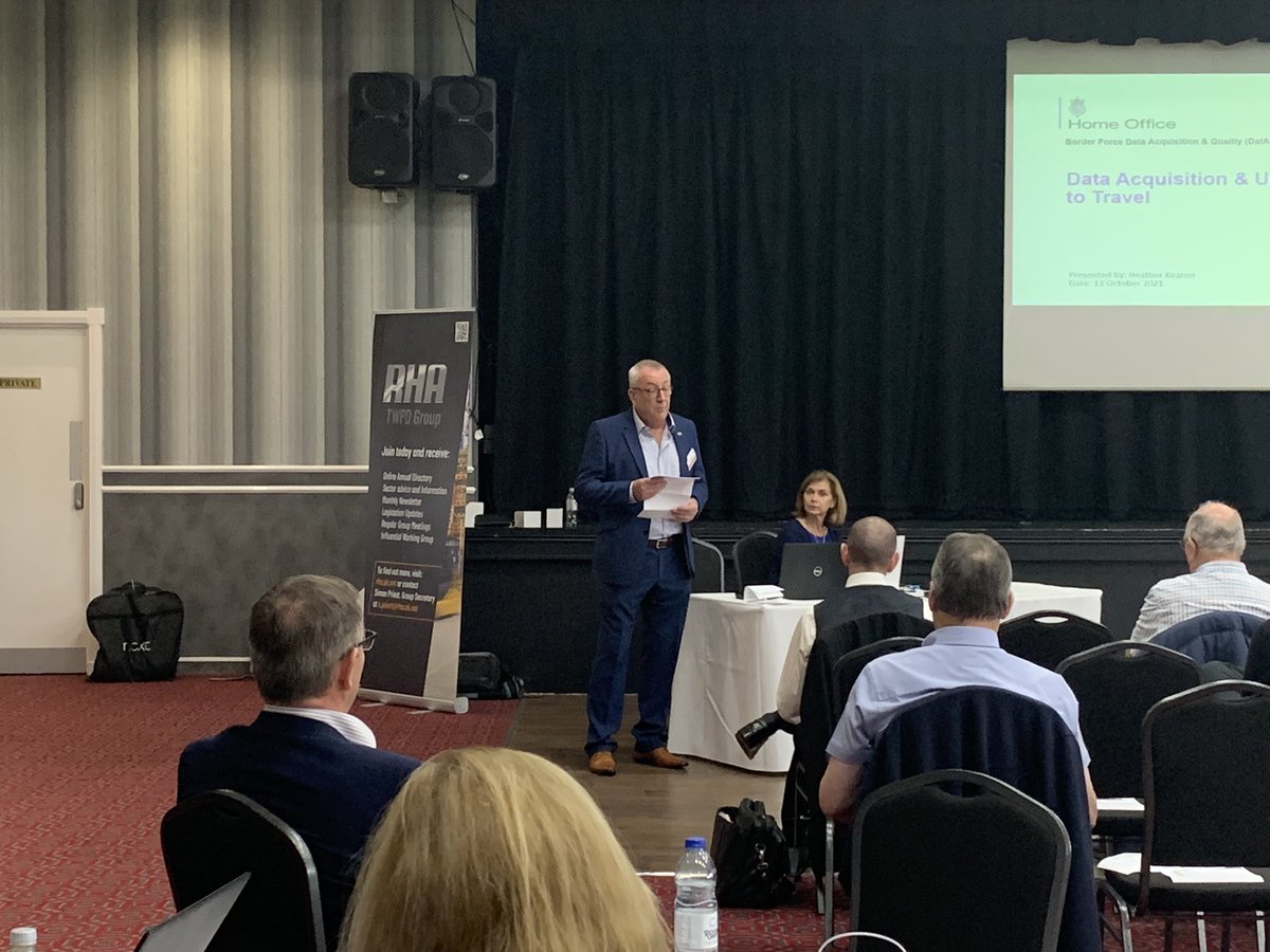 <a href="/RHANews/">RHA</a> TWPD Group Chairman Paul Johnson, welcomes delegates to the <a href="/RHANews/">RHA</a> Transport, Warehousing &amp; Pallet Distribution Group &amp; International Group, annual seminar