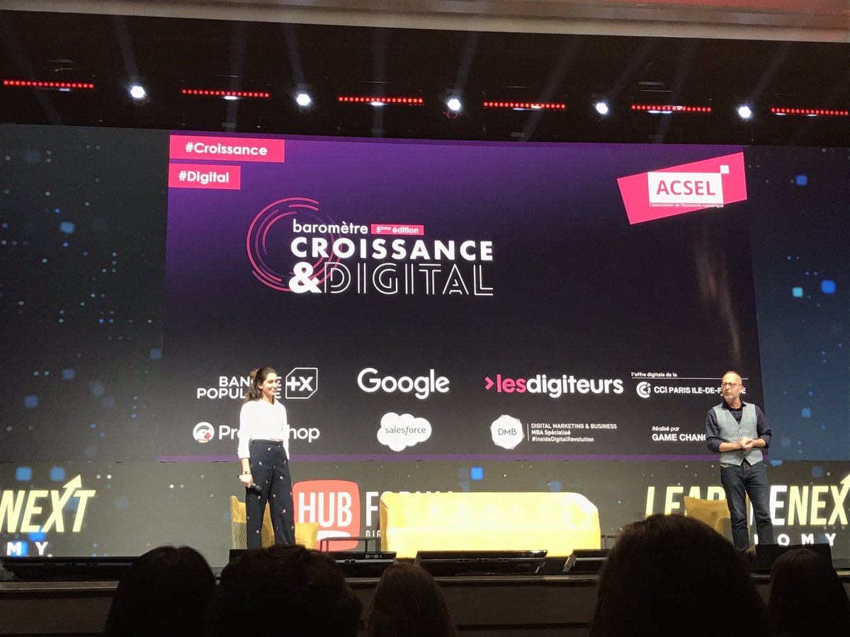 C’est au tour de <a href="/VincentMontet/">Vincent MONTET</a> et <a href="/PerleBagot/">Perle Bagot</a> de s’adresser à nous ! 👐🏻

Présentation d’<a href="/AcselDigital/">Acsel</a> pour nous parler de croissance digitale, d’omnicanalité et du reste des tendances à suivre en 2022 ! 📱👩🏻‍💻

#HUBFORUM #NextEconomy #CroissanceEtDigital #MBADMB #EFAP