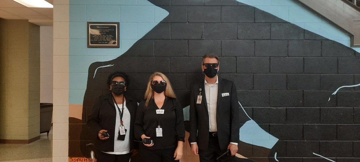 "Admin in Black" - Spirit Week 2021
