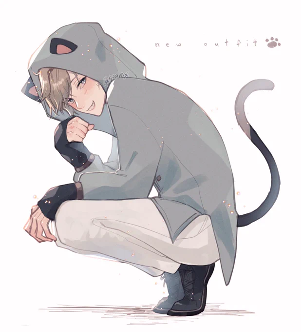 🐈‍⬛new outfit suki
#叶新衣装 #かな絵 