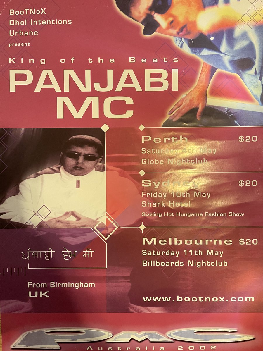 Kandy_Boi's tweet photo. Found some posters of some events I did in early 2000s @DJFlash4eva @naughtybynature @PanjabiMC1 #goodtimes #hiphop #Bhangra https://t.co/9lamKN1xVP