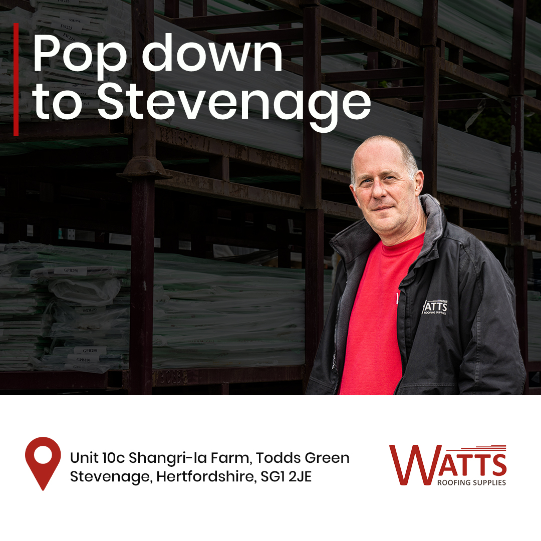 watts_roofing's tweet photo. Need some roofing materials? Pop down to our Stevenage branch!
📌Unit 10c Shangri-la Farm, Todds Green, Stevenage, Hertfordshire, SG1 2JE
#GoWatts https://t.co/x8sUu6GURb