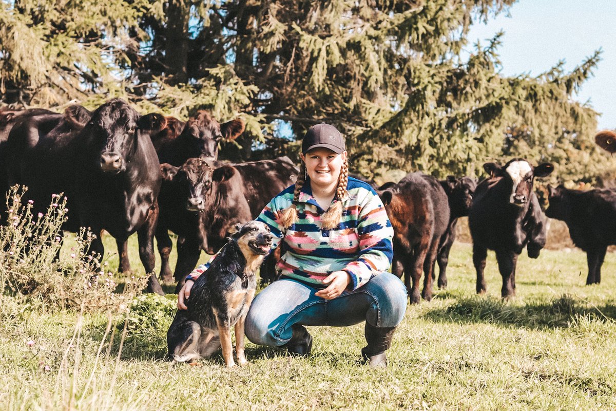 I just really love cows. I grew up on a beef farm, milking cows was my first real job, I spent 5 years raising dairy calves, now I’m a Registered Veterinary Technician at a local mixed animal practice. 
Holly Smith
icareforcattle.com or jailesbovinsacoeur.com