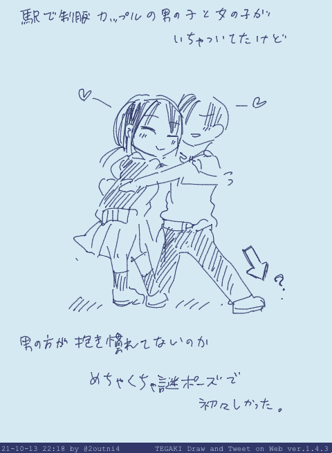 今日も1日 #tegaki_dt 