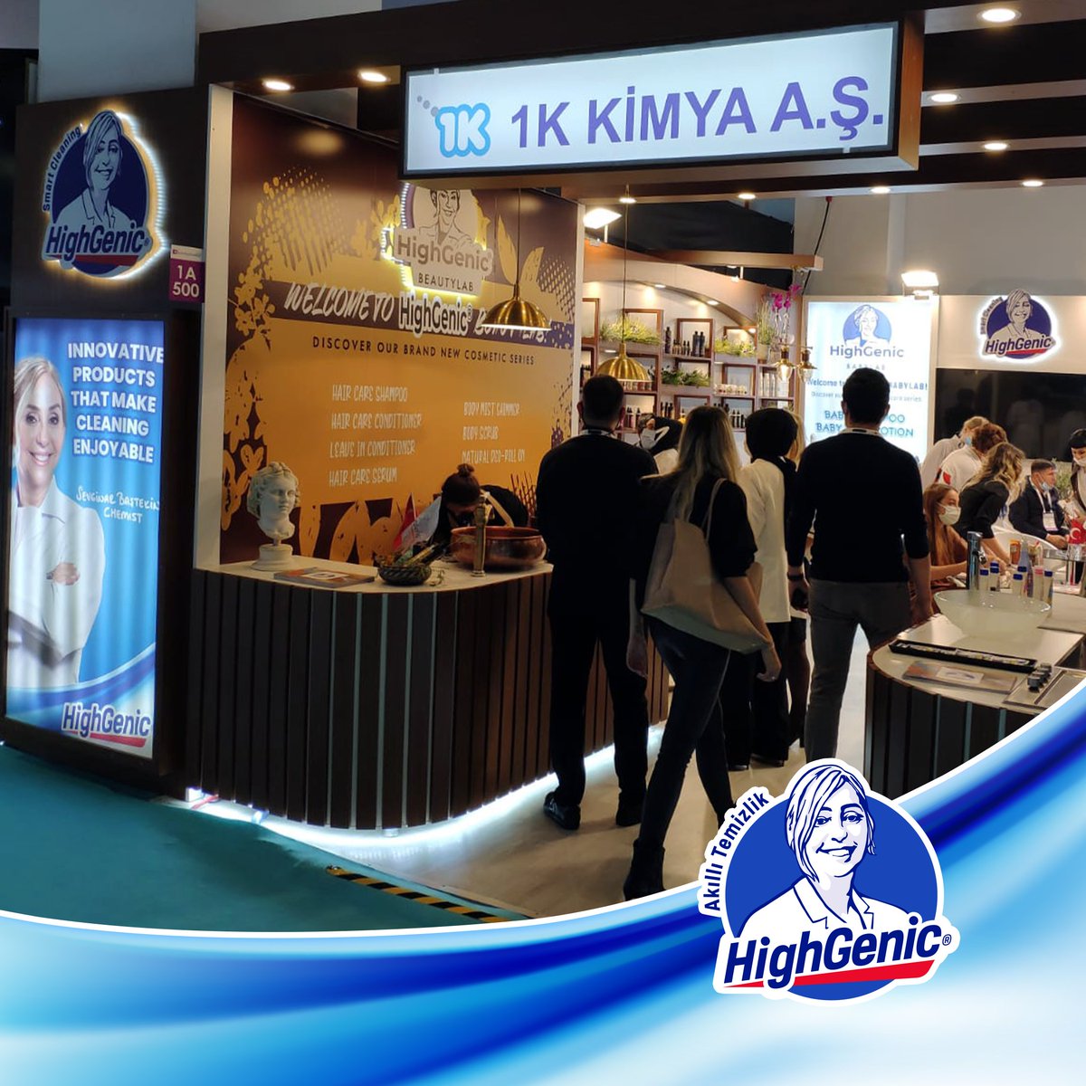 HighGenic's tweet photo. Beauty İstanbul Fuarımız başlamıştır.
#highgenic
#beautyistanbul
#fuar
#temizlik
#kozmetik https://t.co/j5SDigEduB