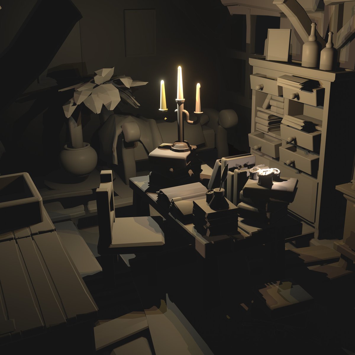 JourneytoAndelo's tweet photo. Heya #PortfolioDay !
I'm Gareth, a Unity in Industry student. I love coding and creating stylized characters/environments! 

Portfolio: https://t.co/sg8StRIS7Y https://t.co/y9U6IubaZw