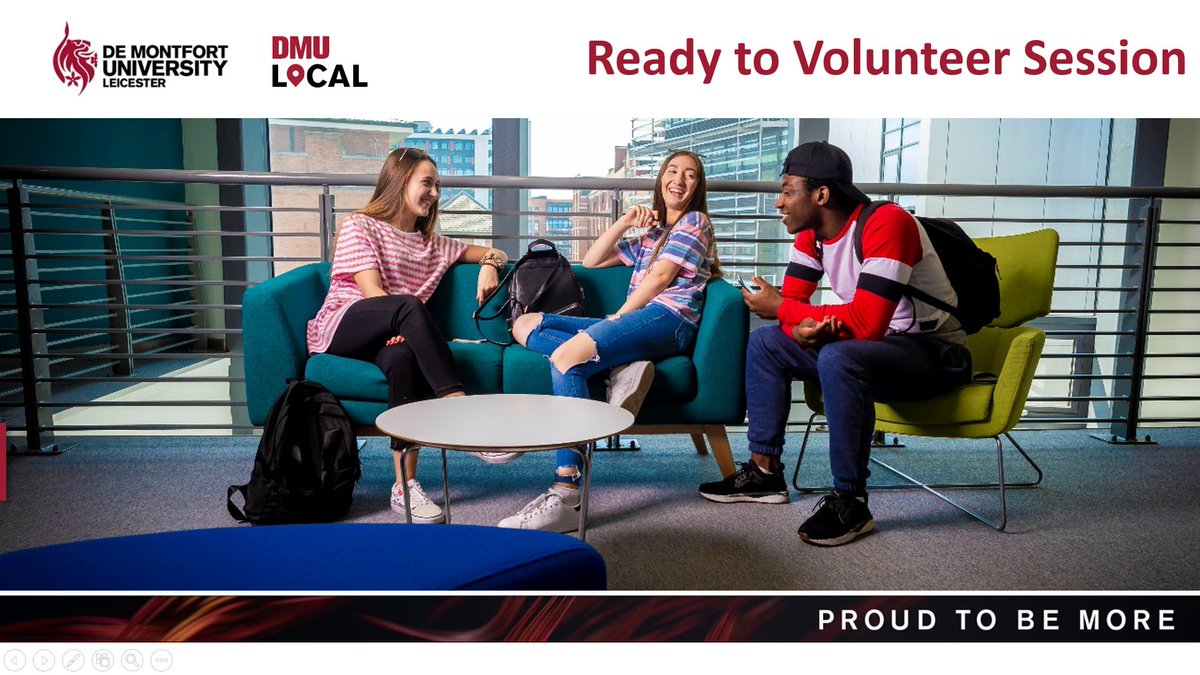 DMUEngagement's tweet photo. It was lovely meeting some of the DMU Local student volunteers today at the #ReadytoVolunteer session!
We hope they make the best of the opportunities that they will be involved in! 🤩
@Learning4thAge @E2online17 @CanalRiverTrust @LeicesterCoS @_ArtReach @FLLUK #volunteering https://t.co/SCTPEpfp1J