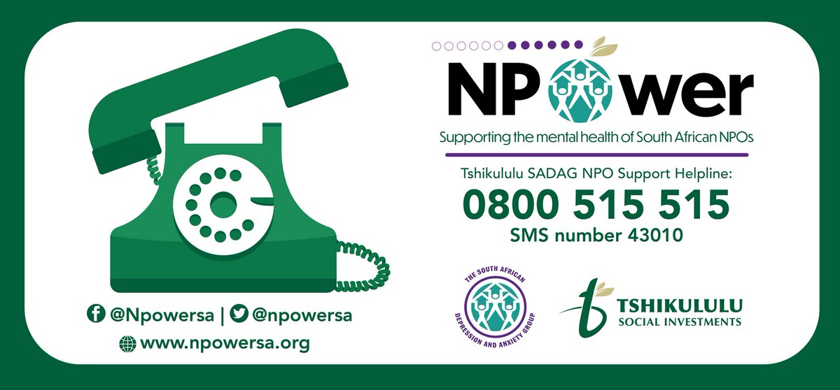 npowersa's tweet photo. Have you checked out #NPOwersa lately ?
Check out the recording of the latest #NPOwer monthly webinar on Depression with Clinical Psychologist, Zamo Mbele and so much more!
Click here: https://t.co/CzHTfYGS3t
#NPOwered
#NPOResources https://t.co/GbKLktEXSu