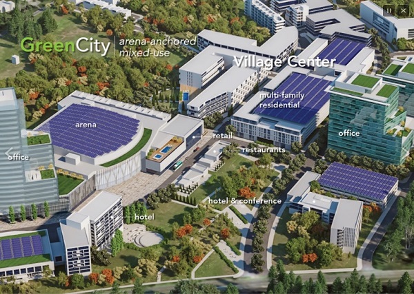 Henrico approves arena-anchored GreenCity, Innsbrook mixed-use plans. richmondbizsense.com/2021/10/13/hen… @HenricoNews @HighwoodsProp @concordeast @Innsbrook @WilliamsMullen