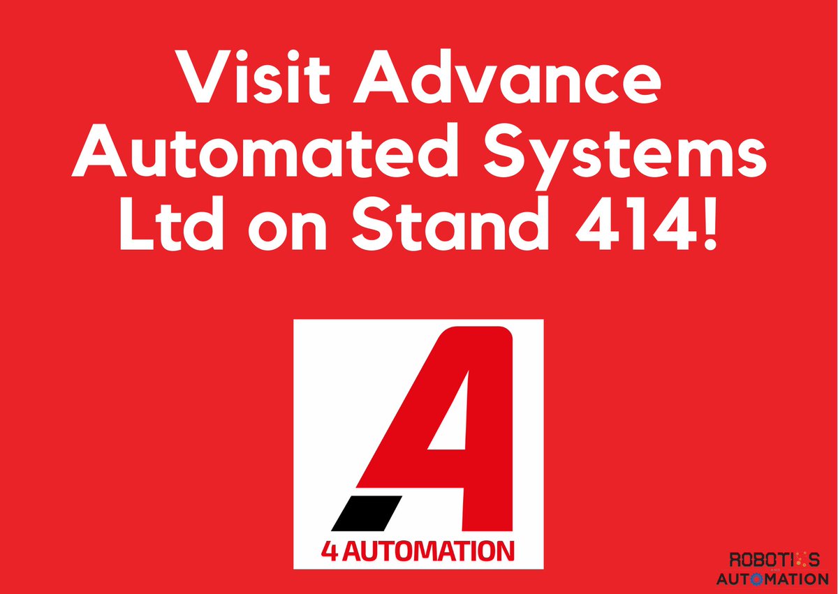 Robotics and Automation Exhibition (@roboticsautoex) on Twitter photo Visit <a href="/advConveyors/">Advance Automation</a> at this year's exhibition on 2nd-3rd November!
Advance is a conveyor manufacturer
offering a wide variety of conveyors and materials handling solutions
Register free at: lnkd.in/gYgb7kW
#roboticsauto21 #technology Visit <a href="/advConveyors/">Advance Automation</a> at this year's exhibition on 2nd-3rd November!
Advance is a conveyor manufacturer
offering a wide variety of conveyors and materials handling solutions
Register free at: lnkd.in/gYgb7kW
#roboticsauto21 #technology