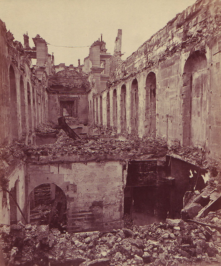 PartyLike1660's tweet image. 13 October 1870, Franco-Prussian War, the Château de Saint-Cloud, occupied by Prussian troops, is hit by French counter-fire and burns out. #otd