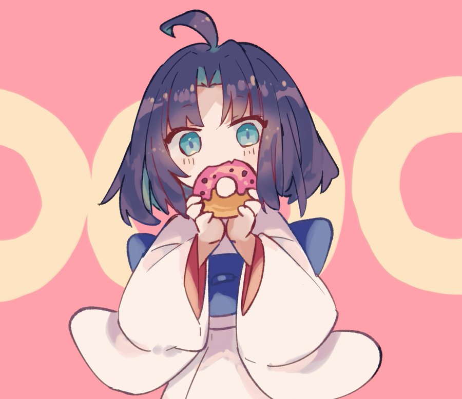 Fgo ドーナツを食べるミニ式がめちゃかわいい