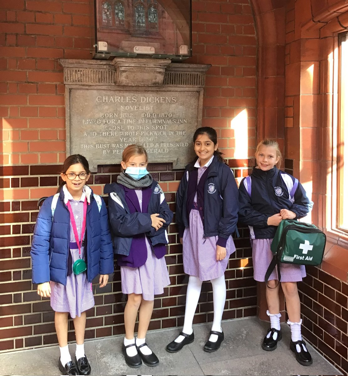 Glendower Prep School (@glendowerprep) on Twitter photo As part of their #English trip, #yearsix girls took part in a walking tour around London to learn more about the life of #CharlesDickens as well as visiting the <a href="/DickensMuseum/">Dickens Museum</a>. #Glendower #immersivelearning #trip As part of their #English trip, #yearsix girls took part in a walking tour around London to learn more about the life of #CharlesDickens as well as visiting the <a href="/DickensMuseum/">Dickens Museum</a>. #Glendower #immersivelearning #trip