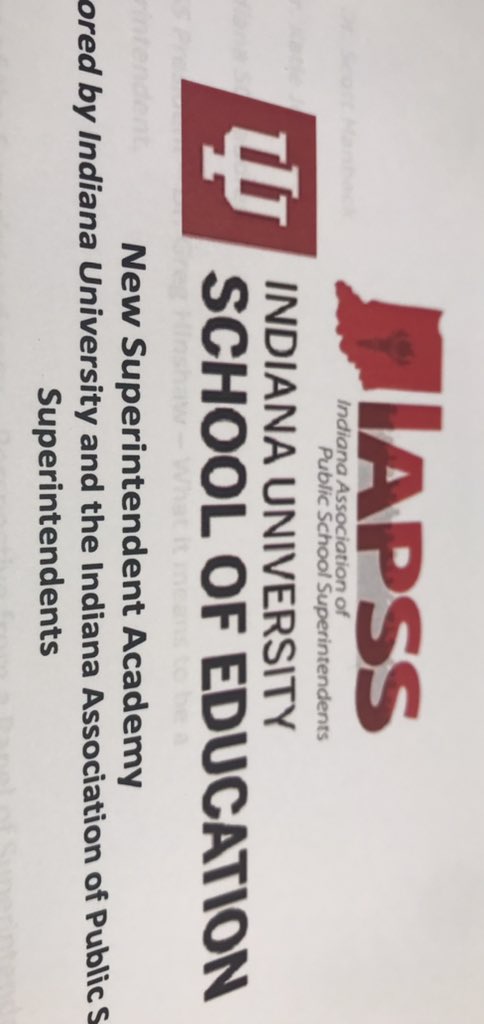 SuptTMcCormick's tweet photo. Appreciate the opportunity to attend the IAPSS New Superintendent Academy today. Lots of great advice from outstanding educational leaders. https://t.co/8irsOFmDfz
