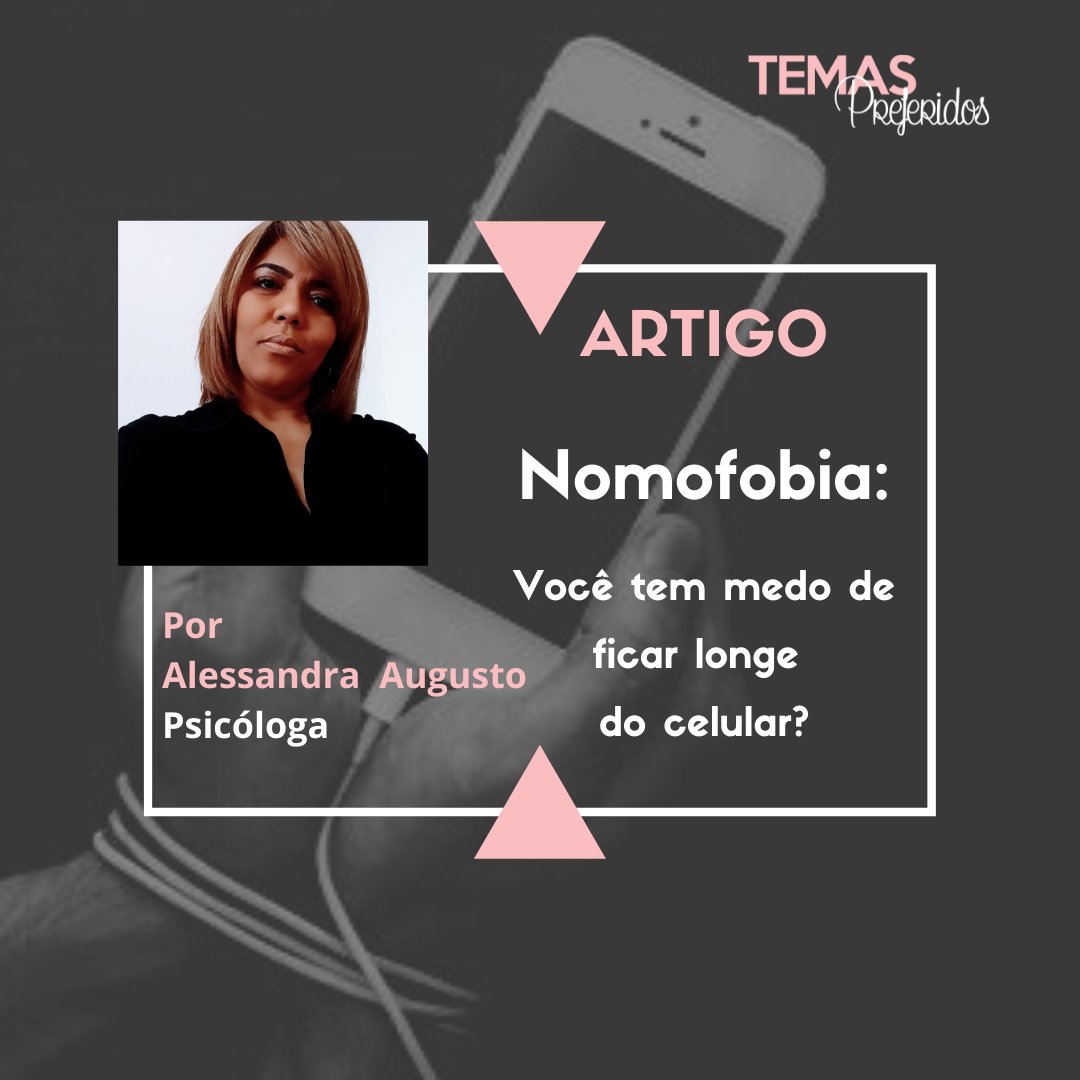temaspreferidos's tweet photo. Você sabe o que é #nomofobia? O medo de ficar longe do #celular pode ser um vício e como tal precisa de tratamento. Tem artigo de especialista lá no site. Confere e compartilha 👉https://t.co/TyF52G1zBQ #temaspreferidos #tecnologia https://t.co/baHTixf5AL