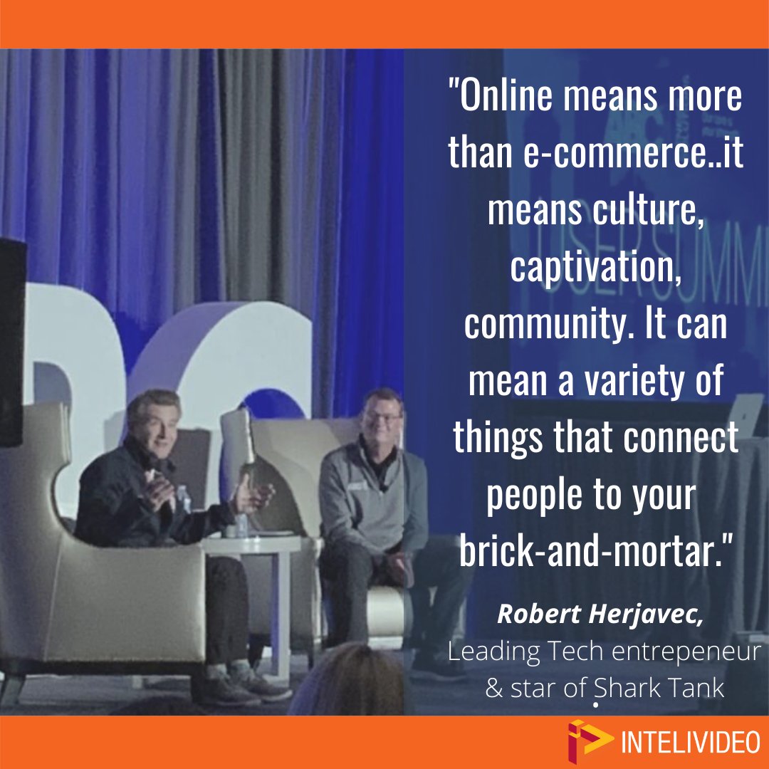 Intelivideo's tweet photo. The @abcfitness_ User Summit didn't disappoint! The closing remarks from #technologyentrepreneur and Shark Tank star, @robertherjavec were the icing on the cake! We couldn't have said it better!
(Photo: Cristine Kao)
#fitness #thoughtleadership #digitalfitness #hybridize https://t.co/5DC4GP06qp