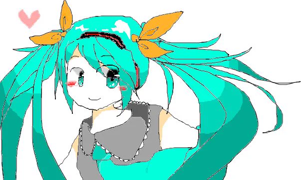 結局ミク描きつづけたな 