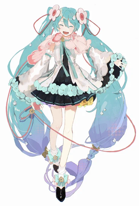 結局ミク描きつづけたな 