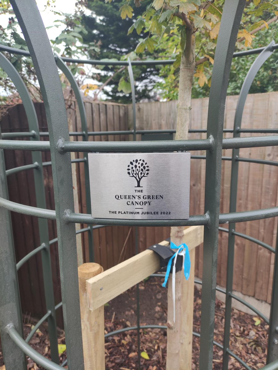 FallingsParkPri's tweet image. Queen&apos;s Green Canopy - Our school was fortunate to be chosen to plant a tree, gifted by Her Majesty The Queen to celebrate her Platinum Jubilee in 2022. We are one of only 70 primary schools in the country to be selected. It is a huge honour. @QGCanopy 

#QGCCelebrationTree