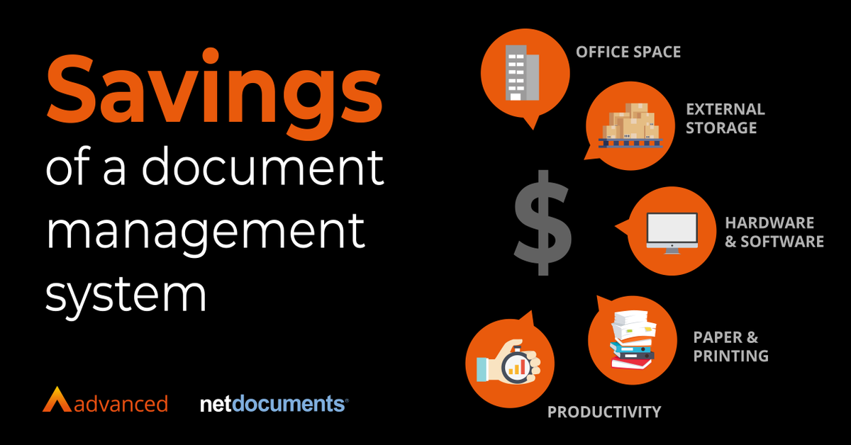 TikitGroup's tweet photo. A document management system doesn't just save your firm productivity costs, it can also save on office space, external storage, hardware, software, paper and printing costs!💰  Find out more in our webinar tomorrow👉 https://t.co/TqKomUgPcp https://t.co/5Ryls05WfM