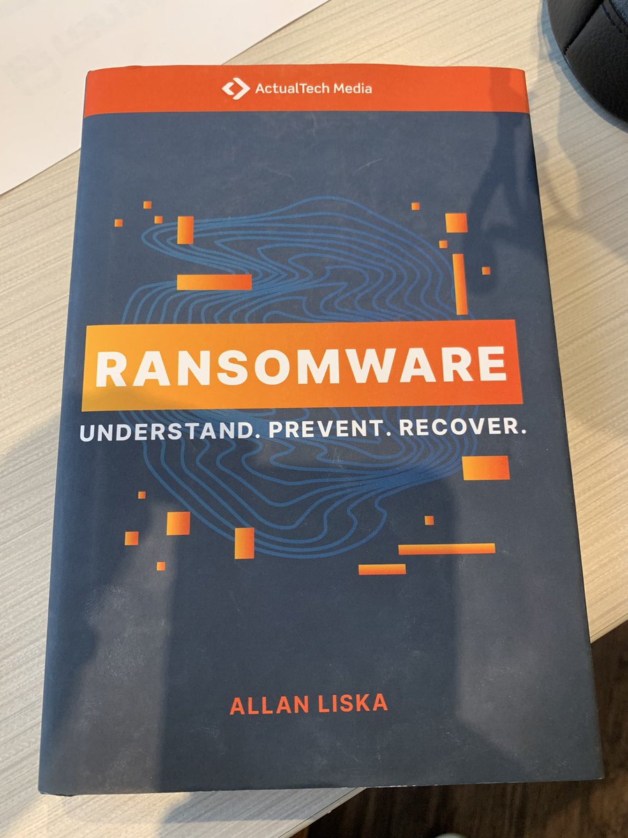 Allan “Ransomware Sommelier🍷” Liska tweet media